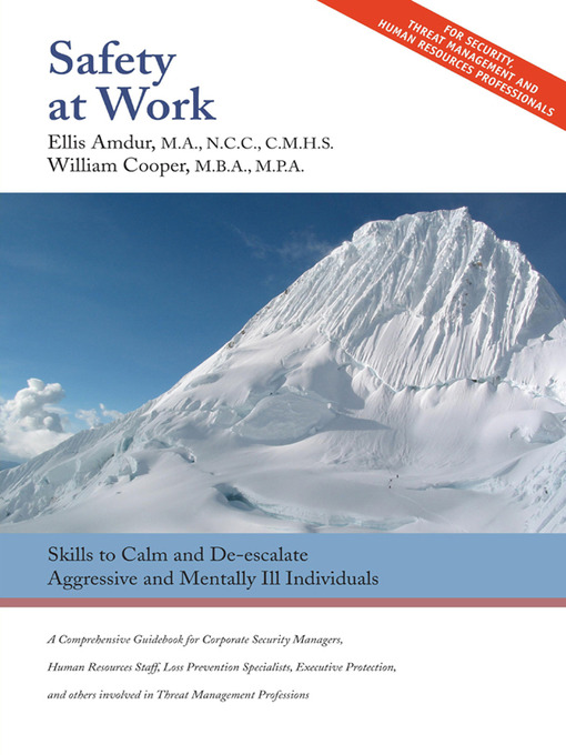 Title details for Safety at Work by Ellis Amdur - Available